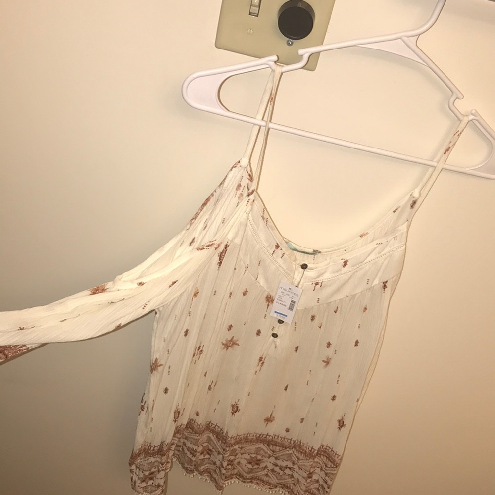 Maurice’s Cut Out Shoulder Top